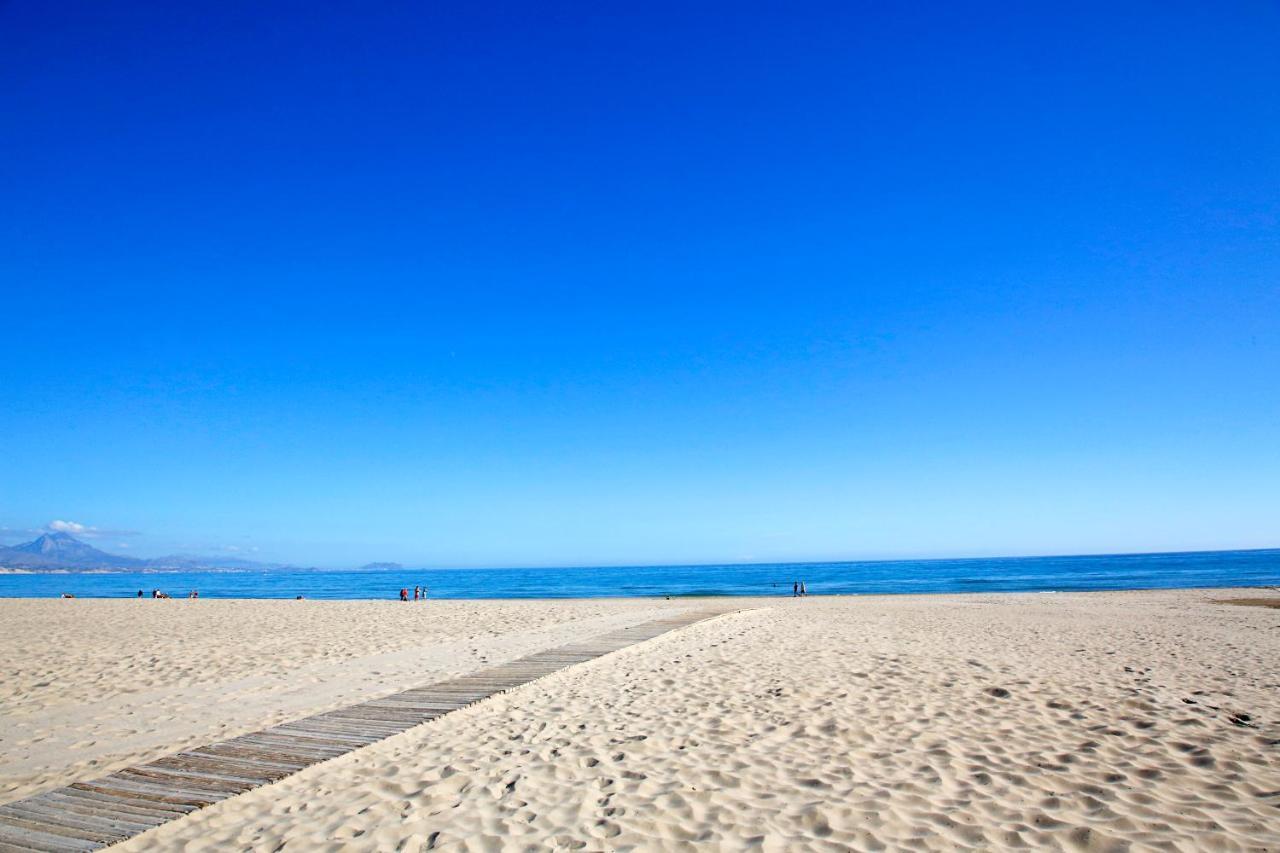 San Juan Beach Apartment With Ac And Views 阿利坎特 外观 照片